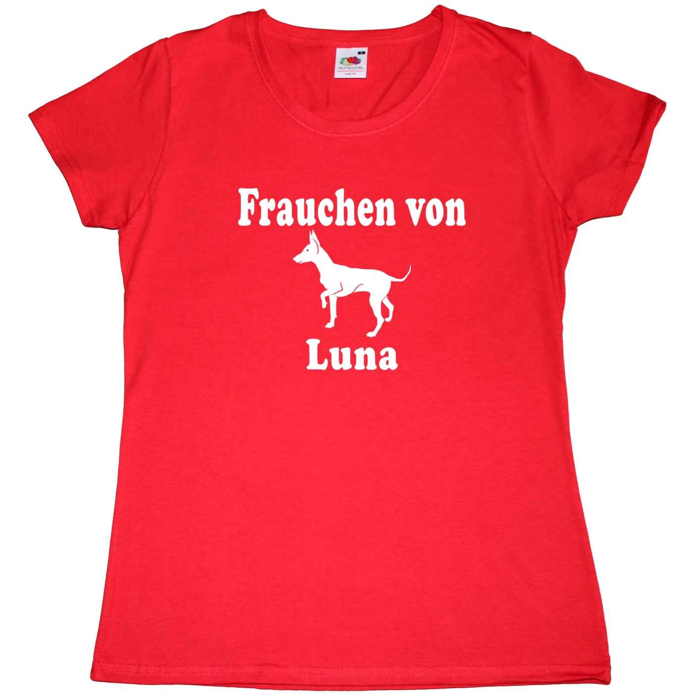 Fun Damen T-Shirt - Frauchen von ....
