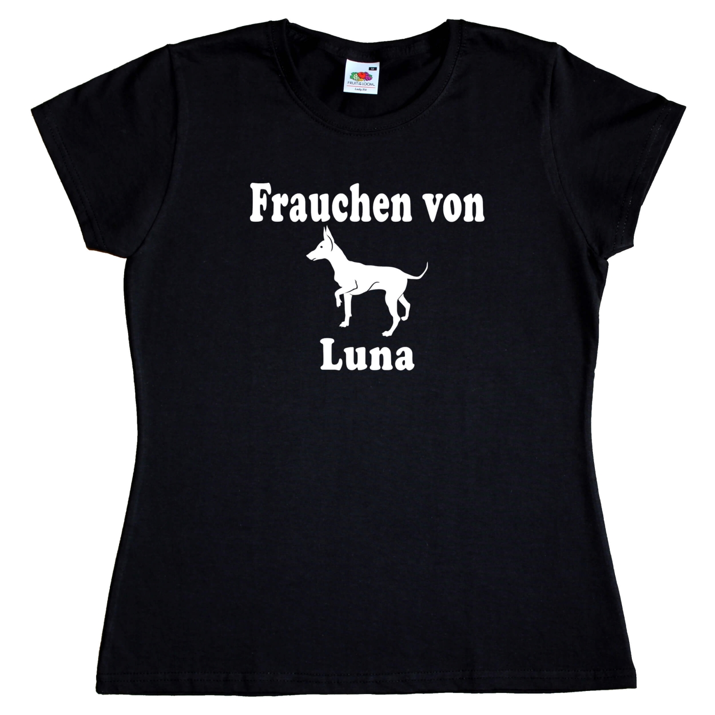 Fun Damen T-Shirt - Frauchen von ....