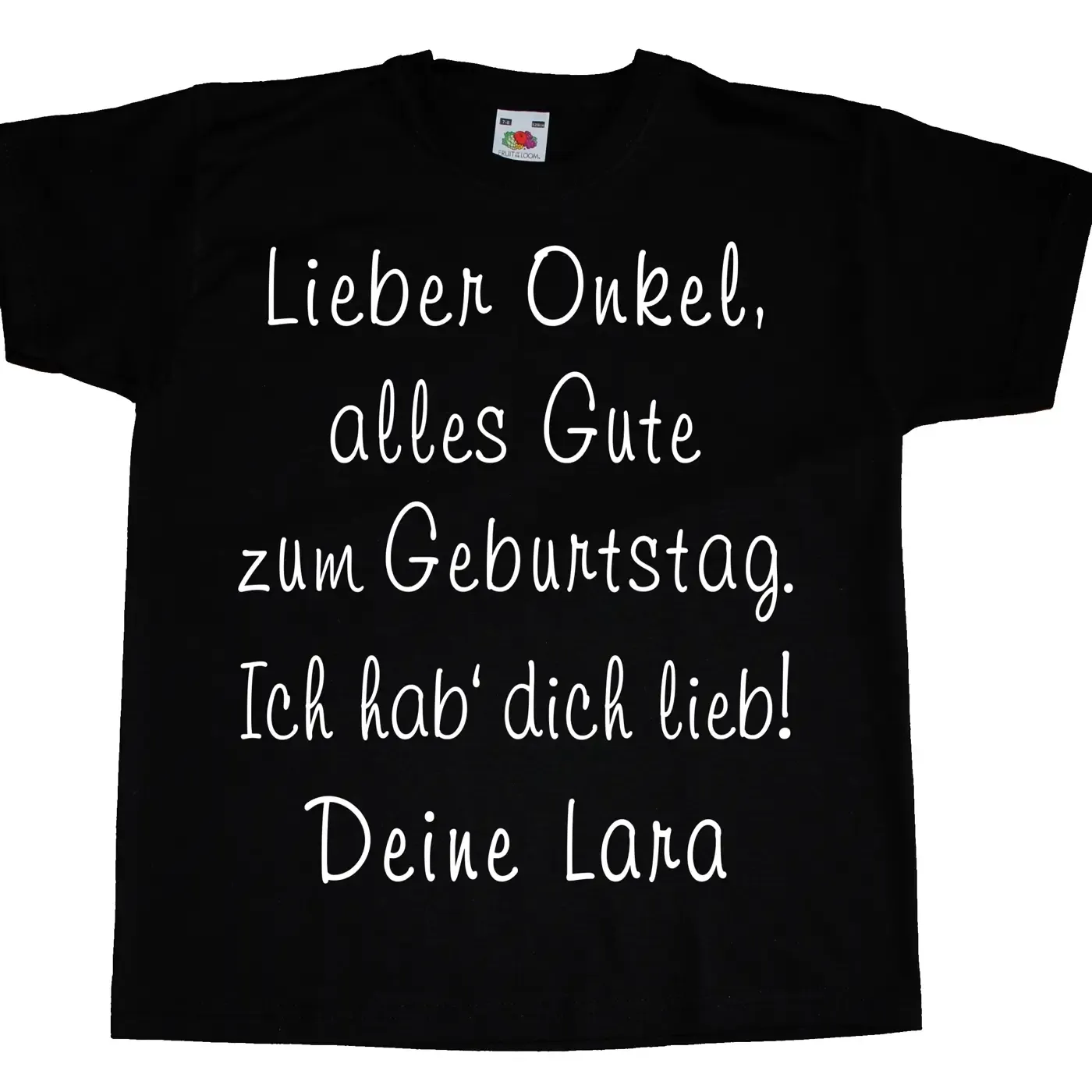 Kinder T-Shirt zum Geburtstag Onkel