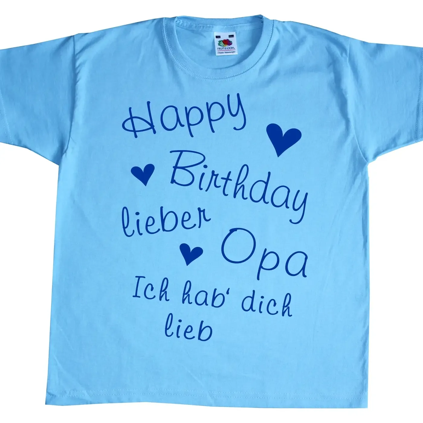 Kinder Shirt „Happy Birthday liebe Mama - Ich hab dich lieb“