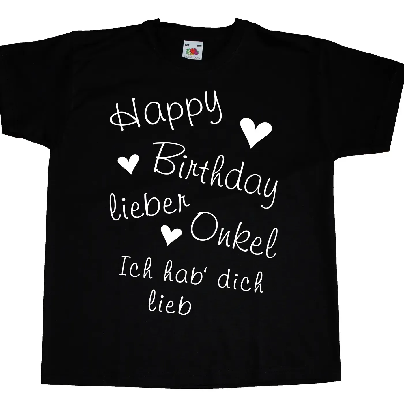 Kinder‑T‑Shirt „Happy Birthday lieber Opa“ in verschiedenen Farben