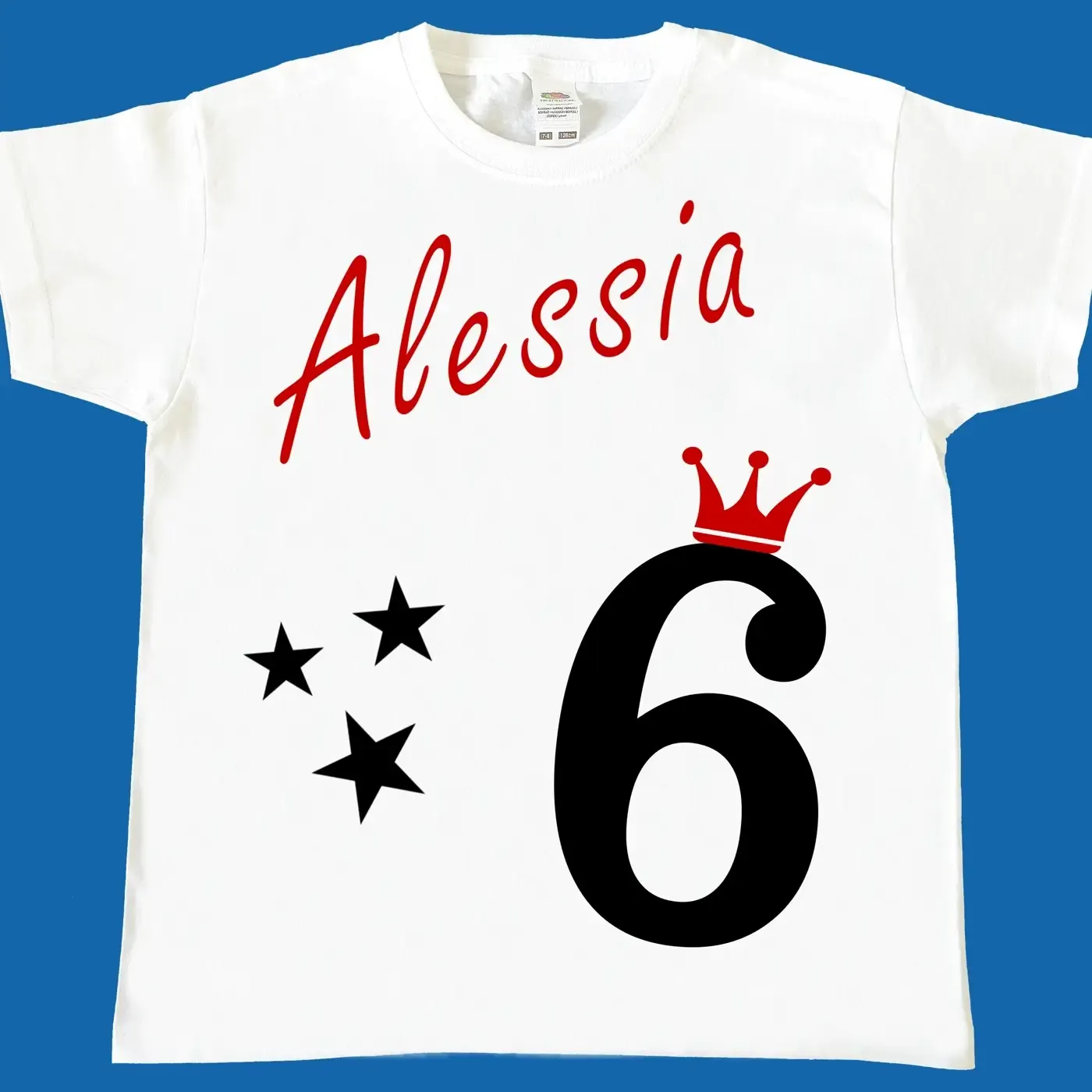 Kinder Geburtstag T‑Shirt Personalisiert