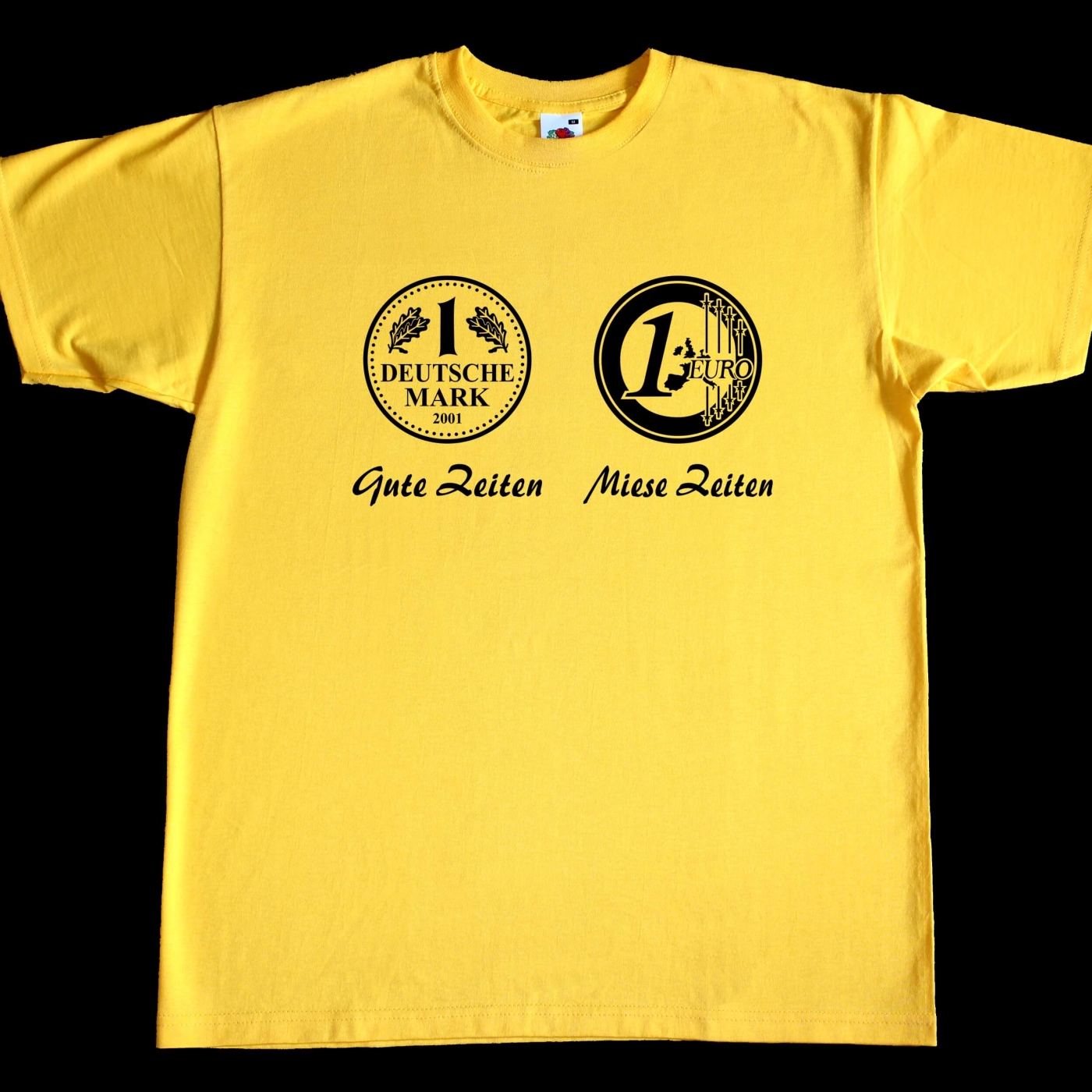 Fun Herren T-Shirt - Gute Zeiten Miese Zeiten