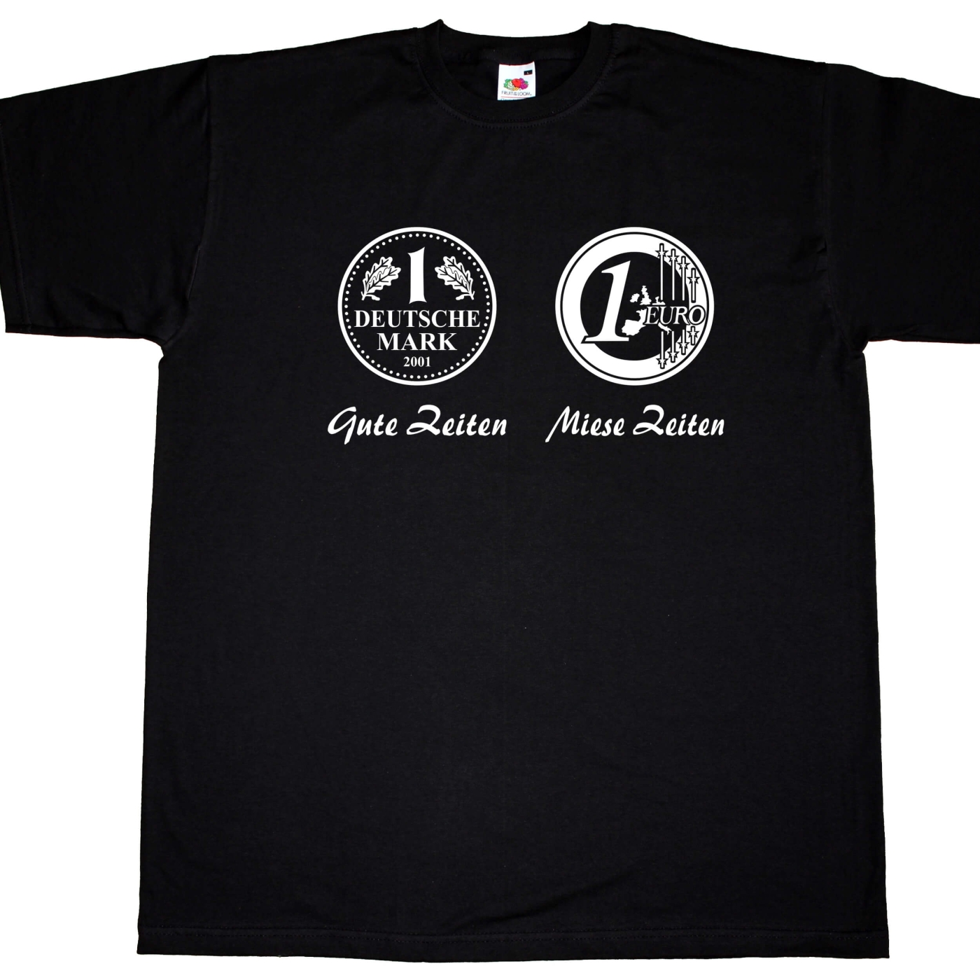 Fun Herren T-Shirt - Gute Zeiten Miese Zeiten