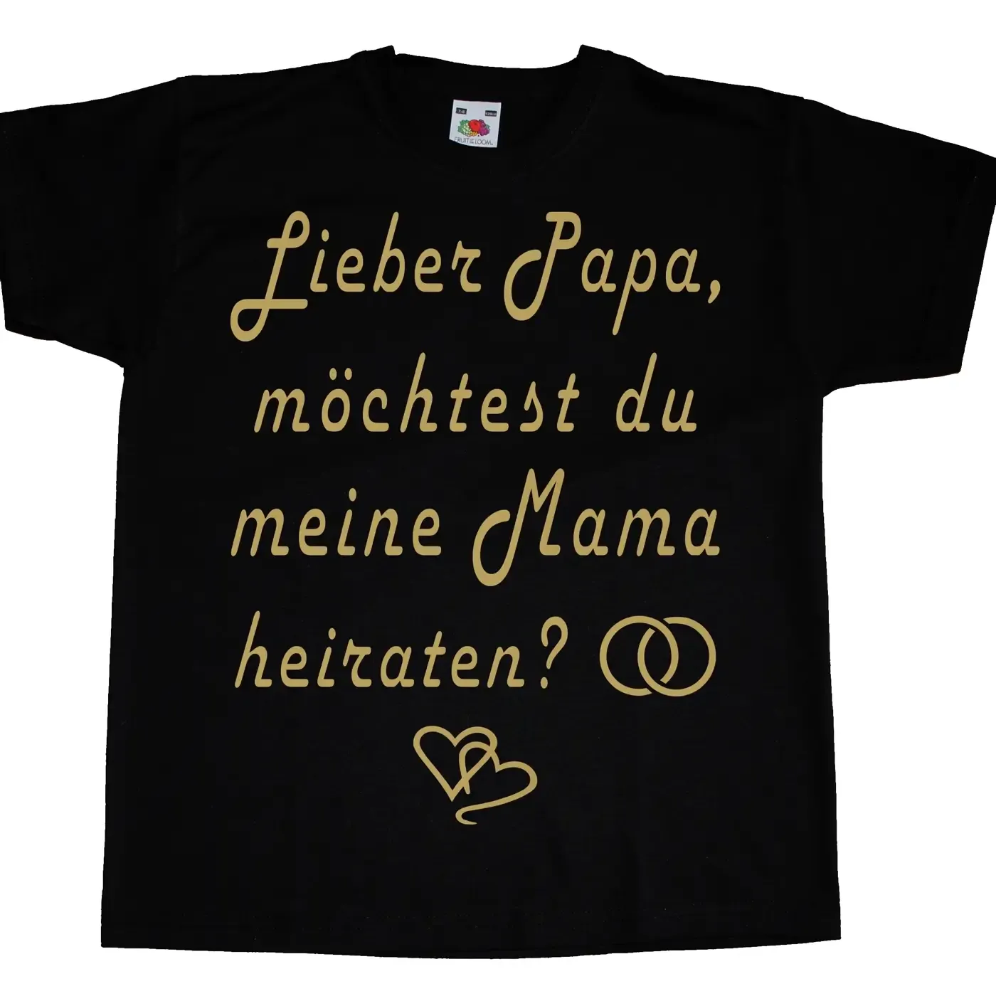 Kinder T-Shirt Hochzeitsantrag
