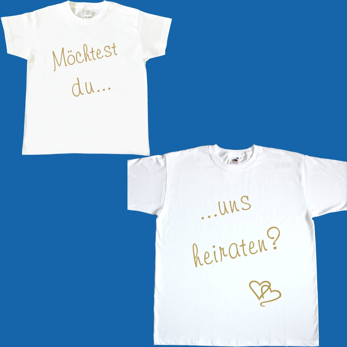 T-Shirts Set Antrag