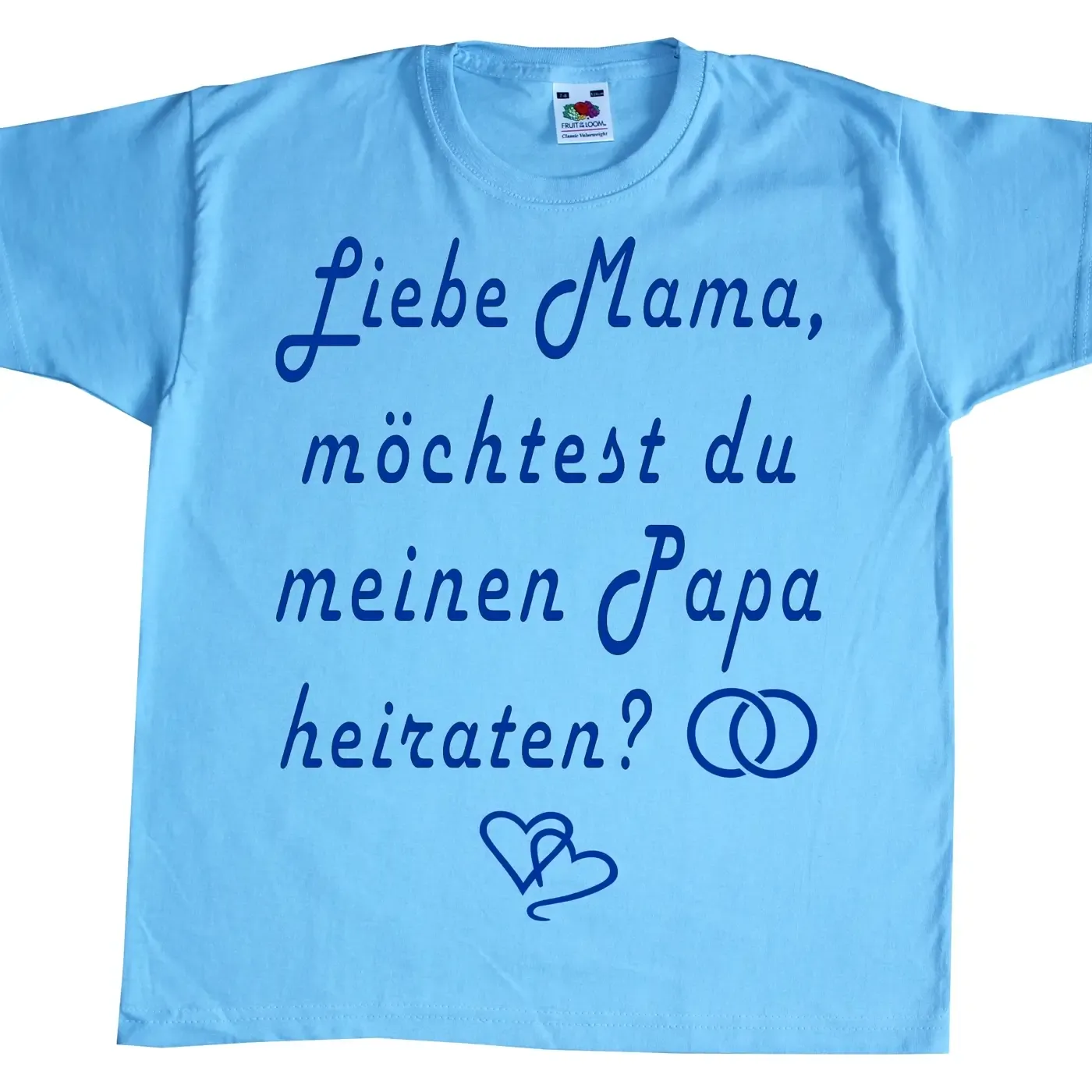 Kinder T-Shirt Heiratsantrag