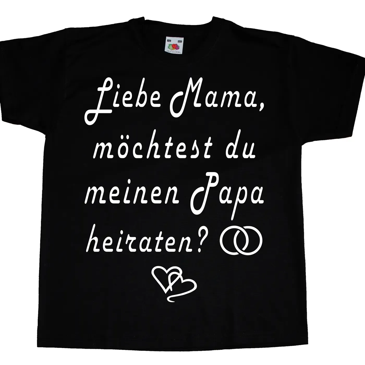 Kinder TShirt Hochzeitsantrag