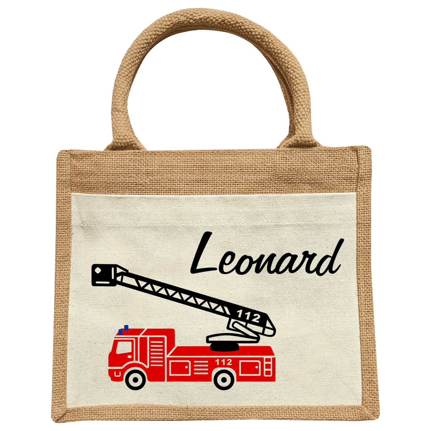 Kita Kindertasche mit Feuerwehrauto