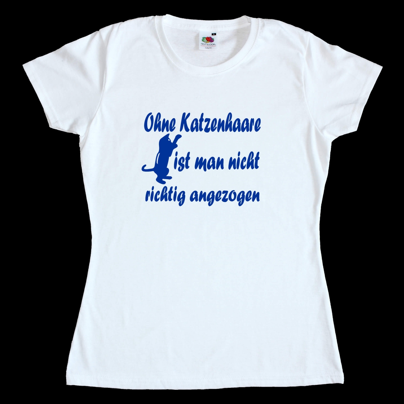 Fun Damen T-Shirt - Ohne Katzenhaare