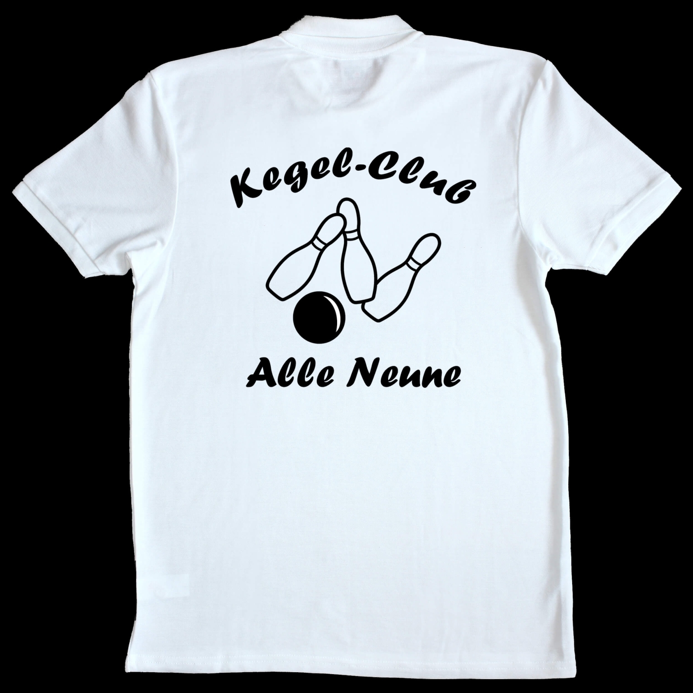 Polohemd für Kegelvereine