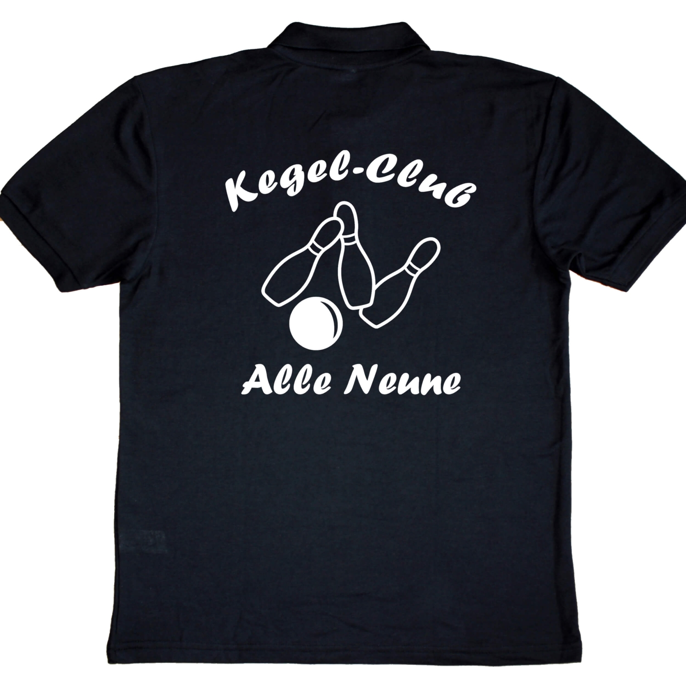 Poloshirt - Polohemd - Kegelverein - Bowling