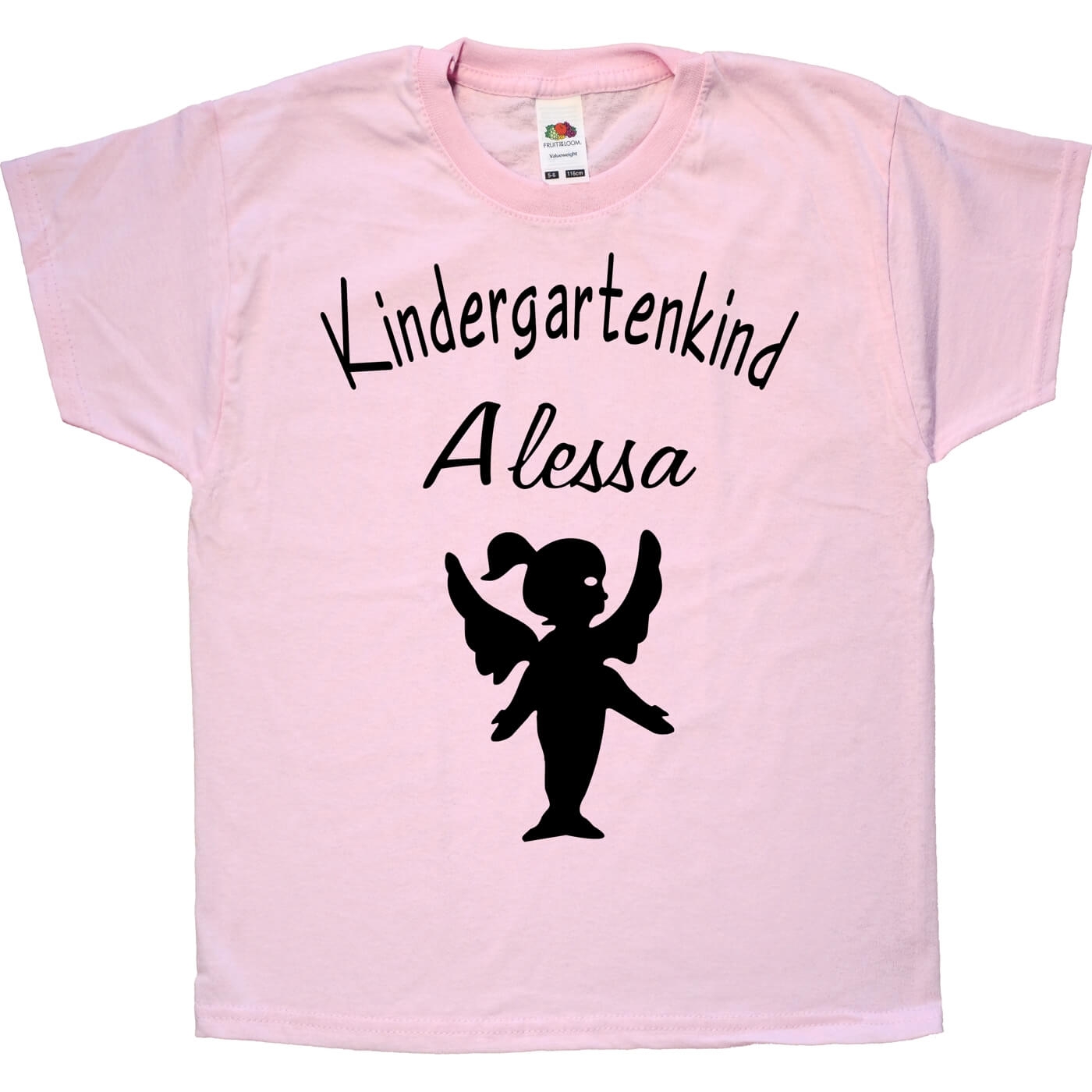 Kinder T-Shirt Kita mit Engel