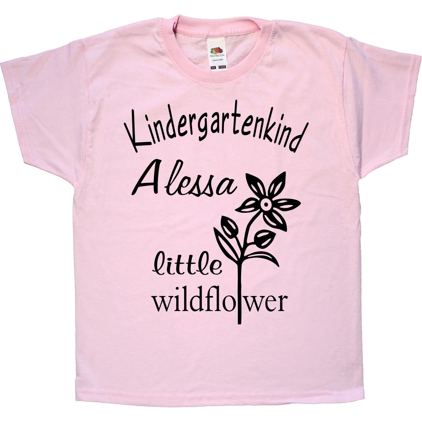 Kinder T-Shirt mit Blumen