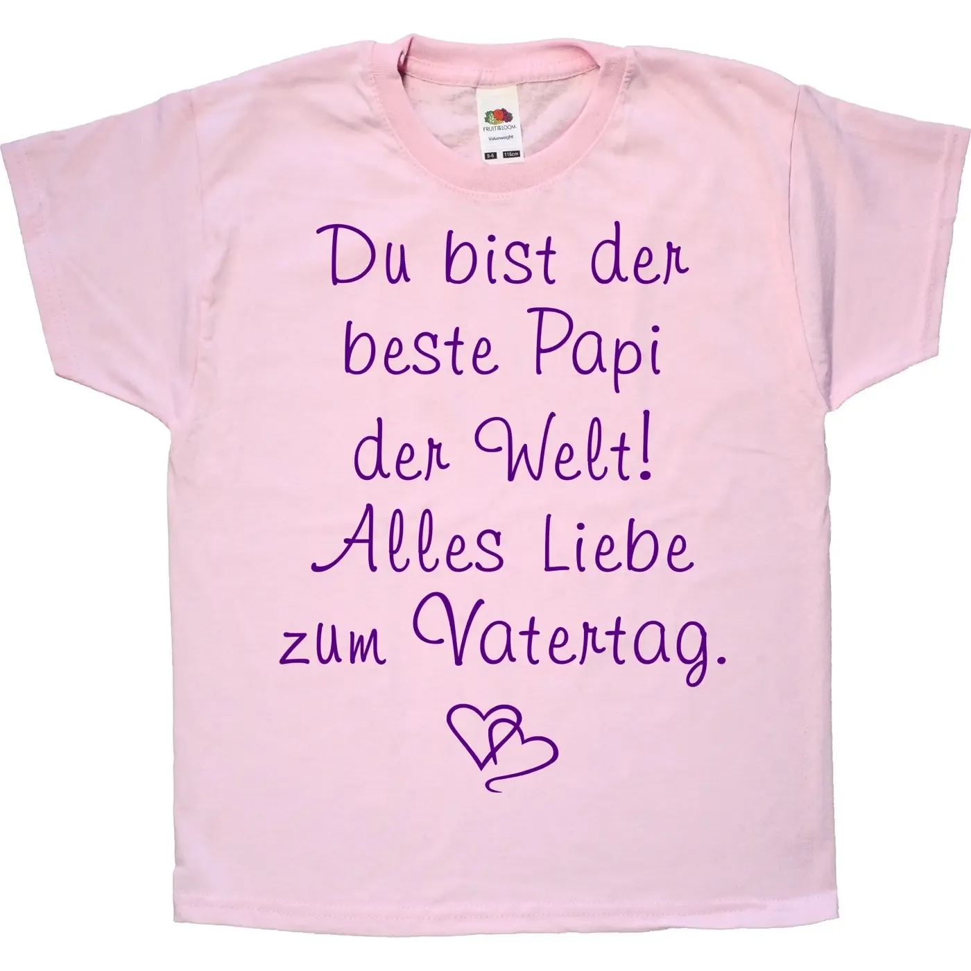 Kinder T-Shirt mit Vatertag - Muttertag