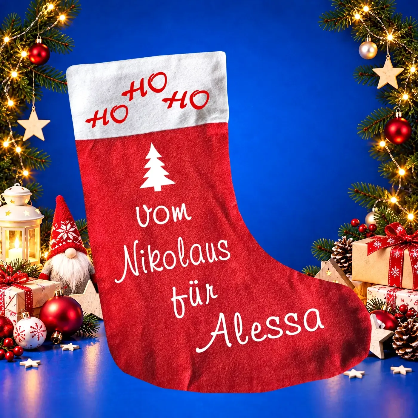 Nikolausstiefel zum Nikolaus - Weihnachten