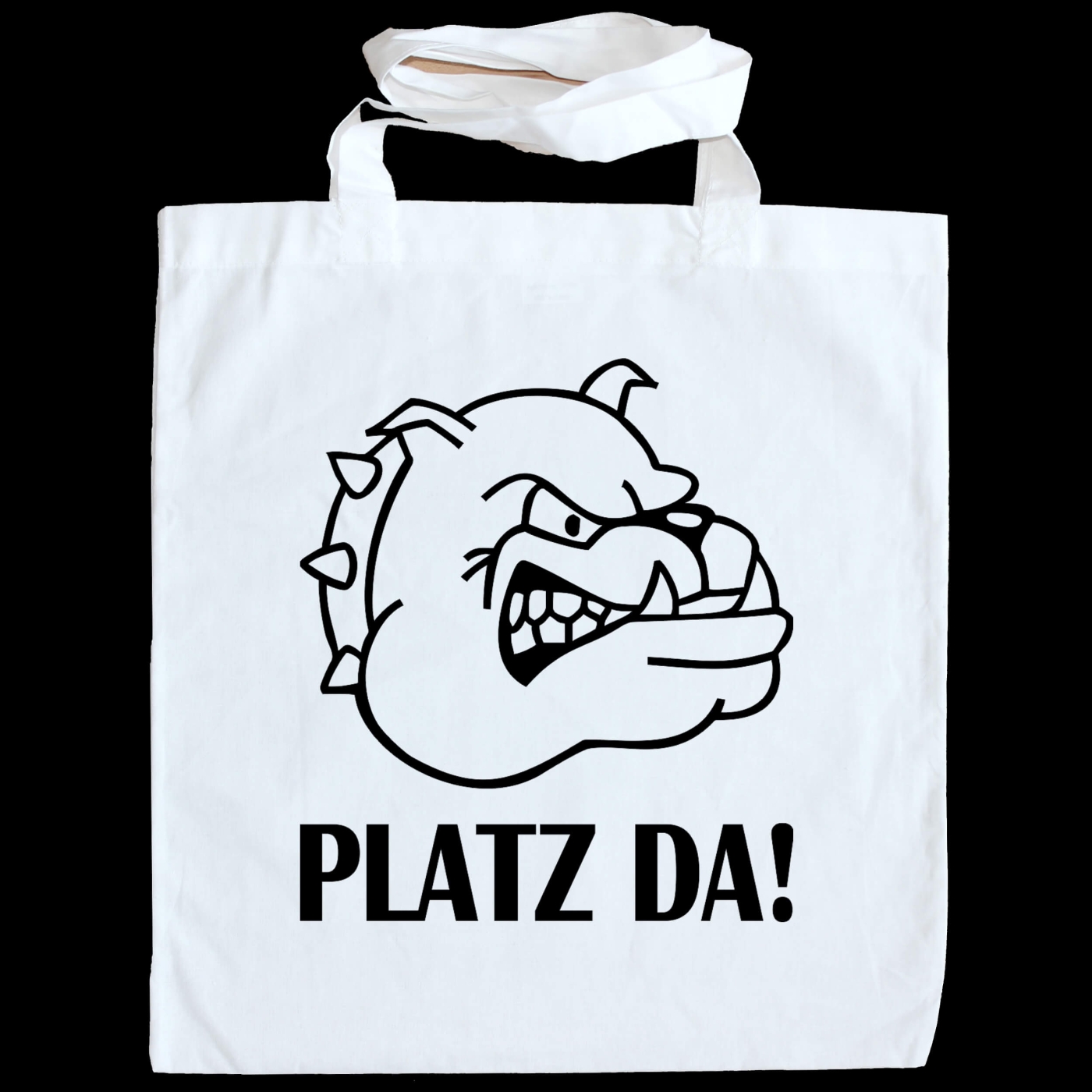 Stofftasche Kampfhund
