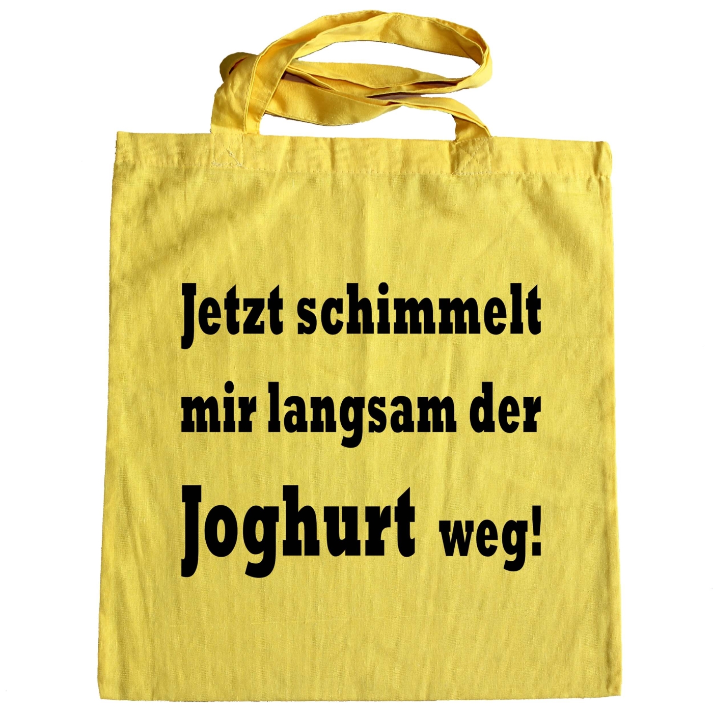 Tragetasche - Stofftasche - Joghurt schimmelt