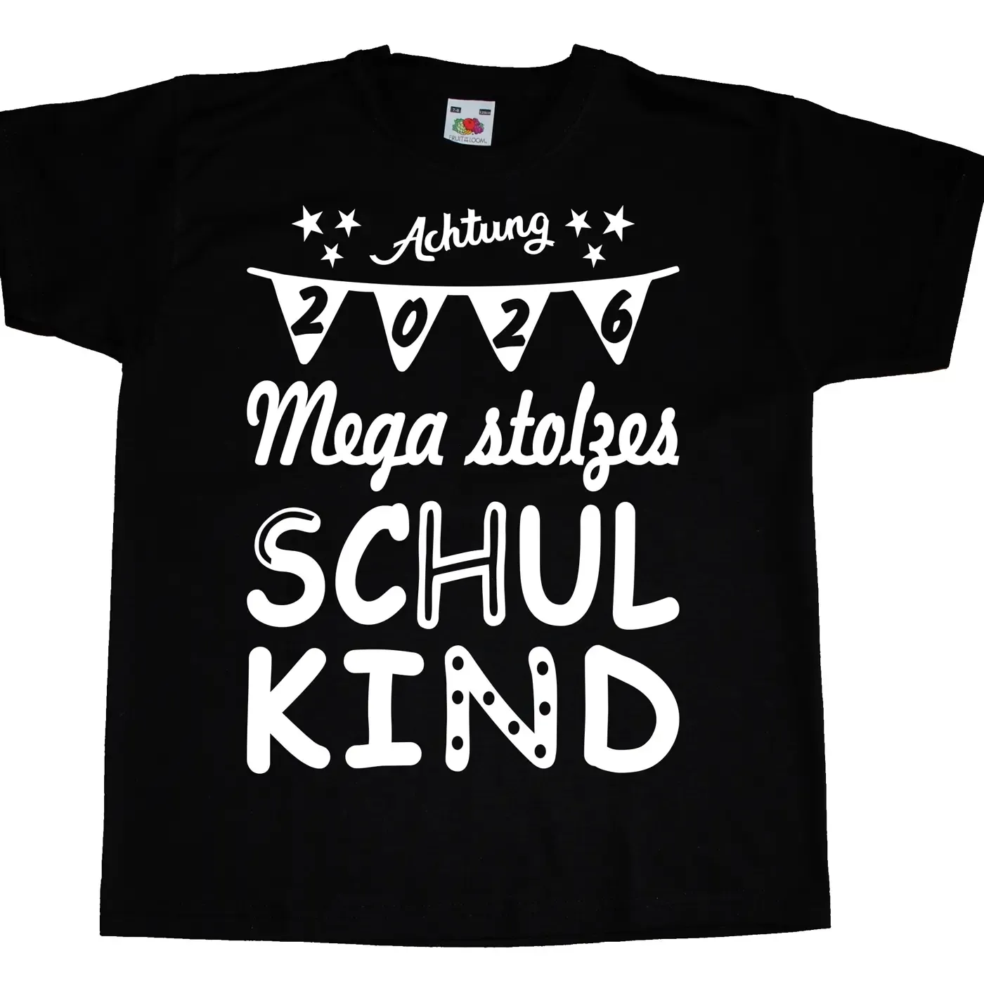 Kinder T-Shirt mit Aufdruck Einschulung