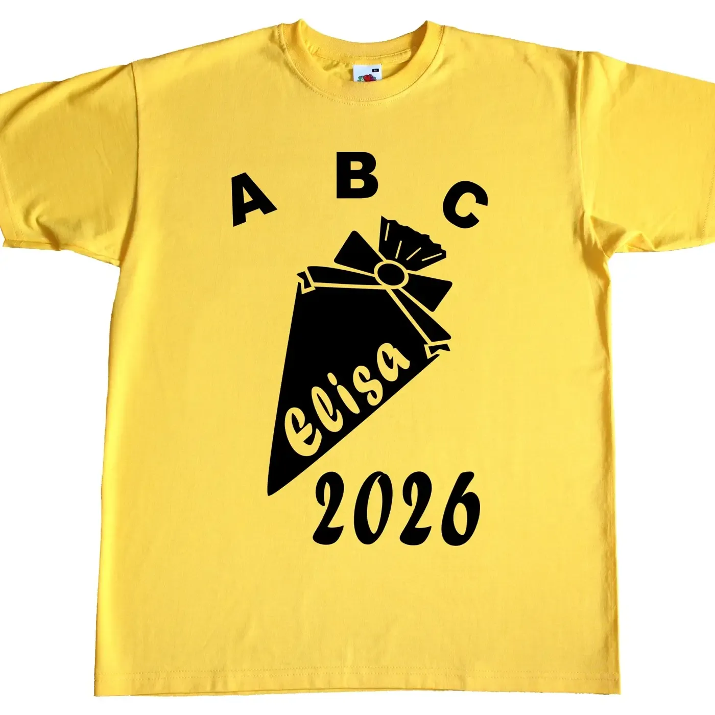 Kinder TShirt mit Aufdruck Einschulung