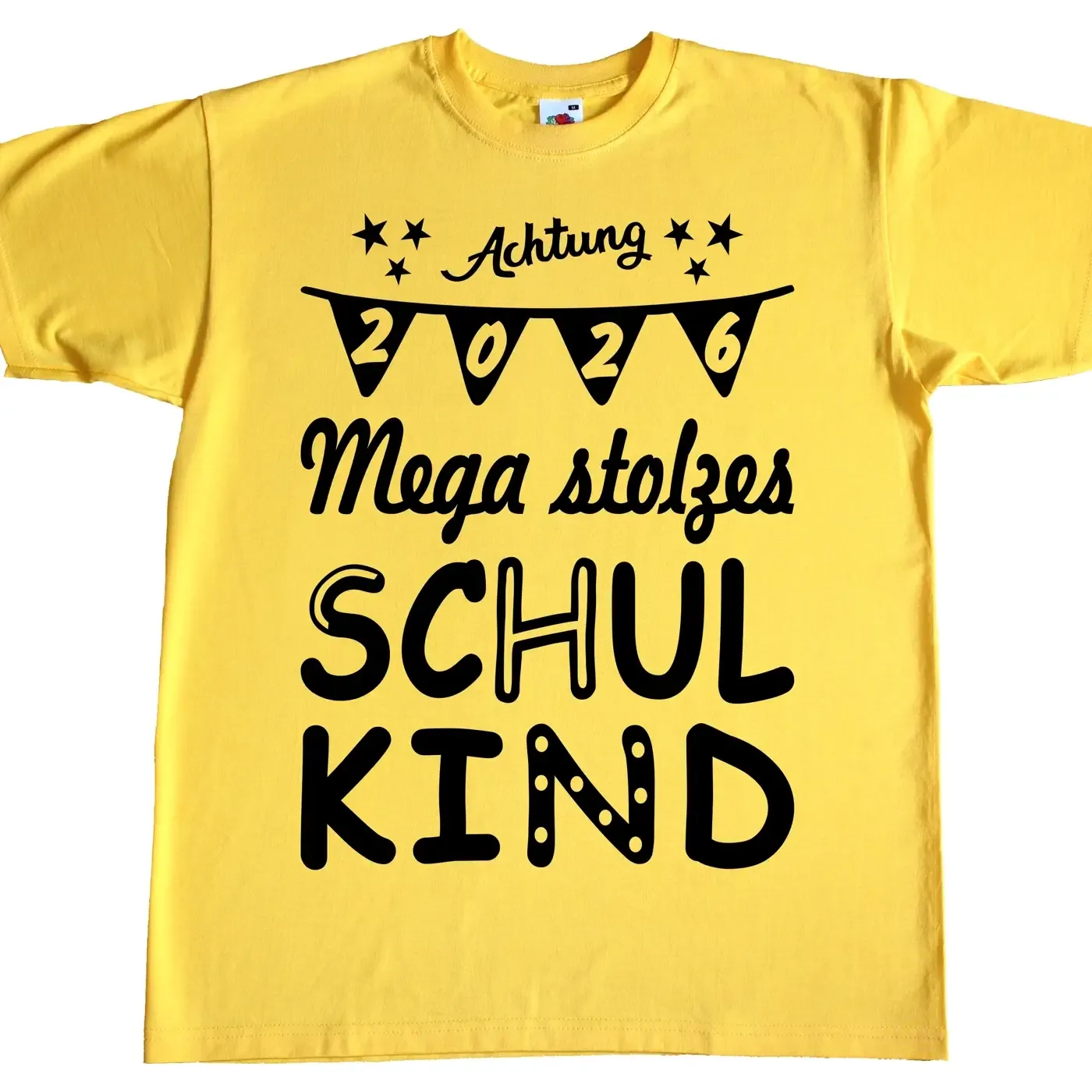 Kinder T-Shirt mit Aufdruck Schulkind