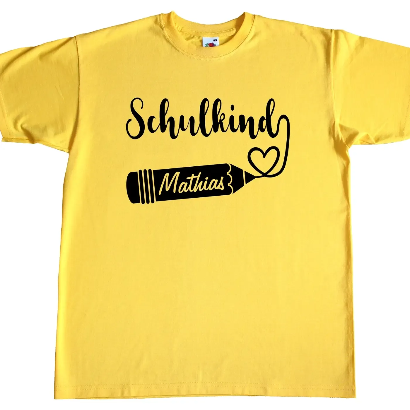Einschulung Shirt mit Stift