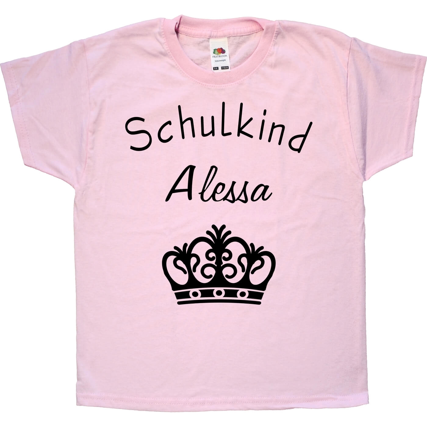 T-Shirt Schulkind mit Krone
