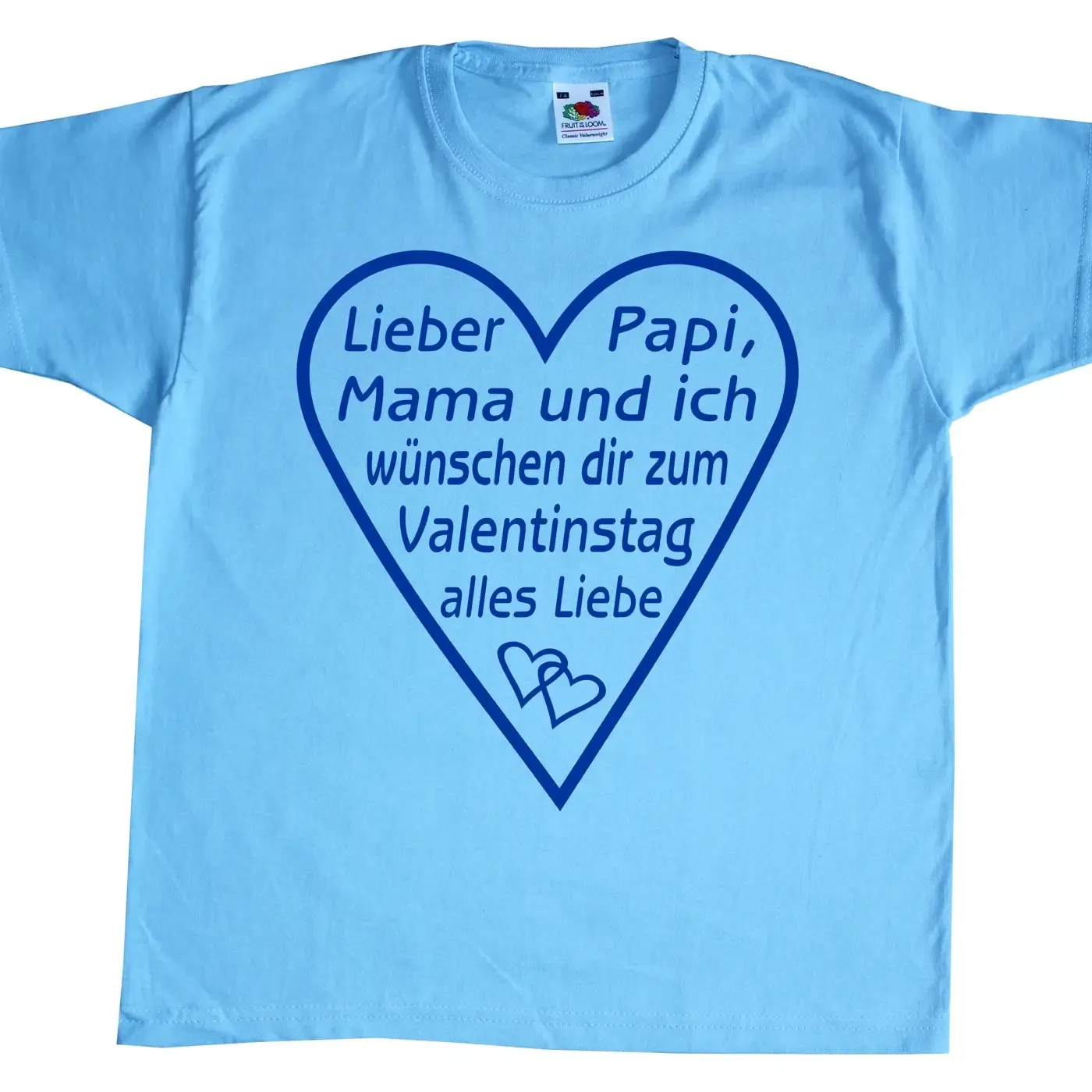Kinder T-Shirt zum Valentinstag
