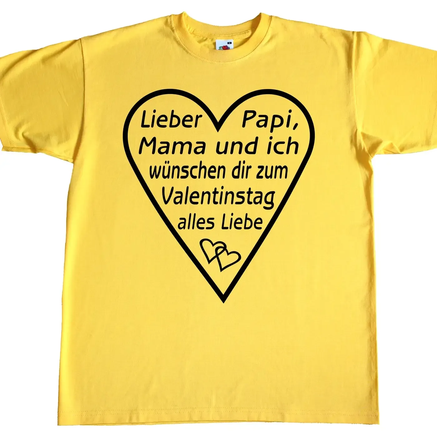 Kinder T-Shirt mit Druck Valentinstag