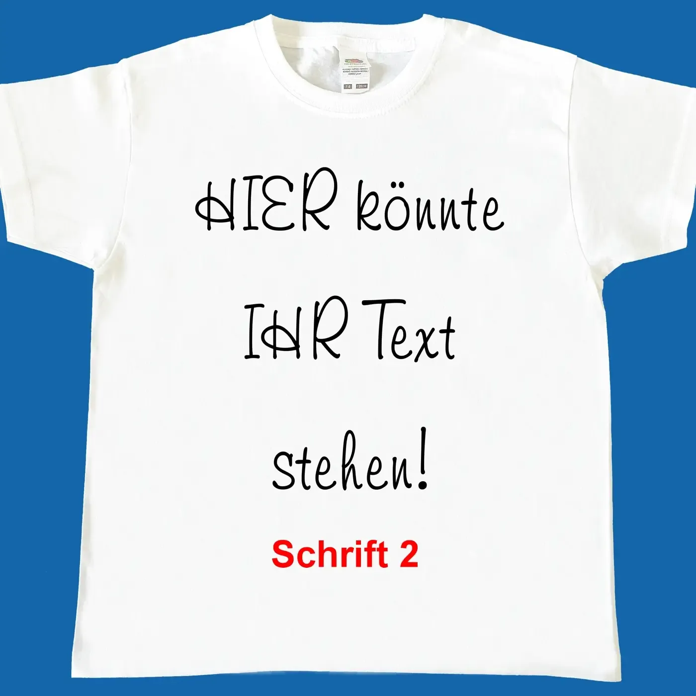 Kinder T-Shirt komplett personalisierbar