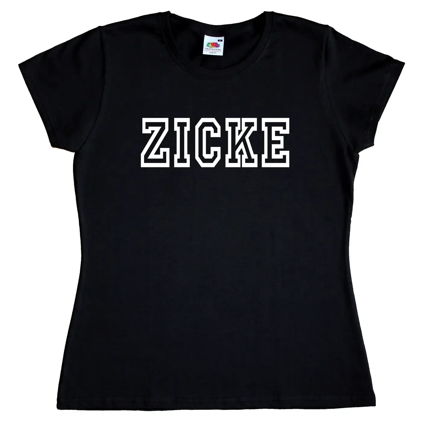 Damen TShirt mit Aufdruck Zicke