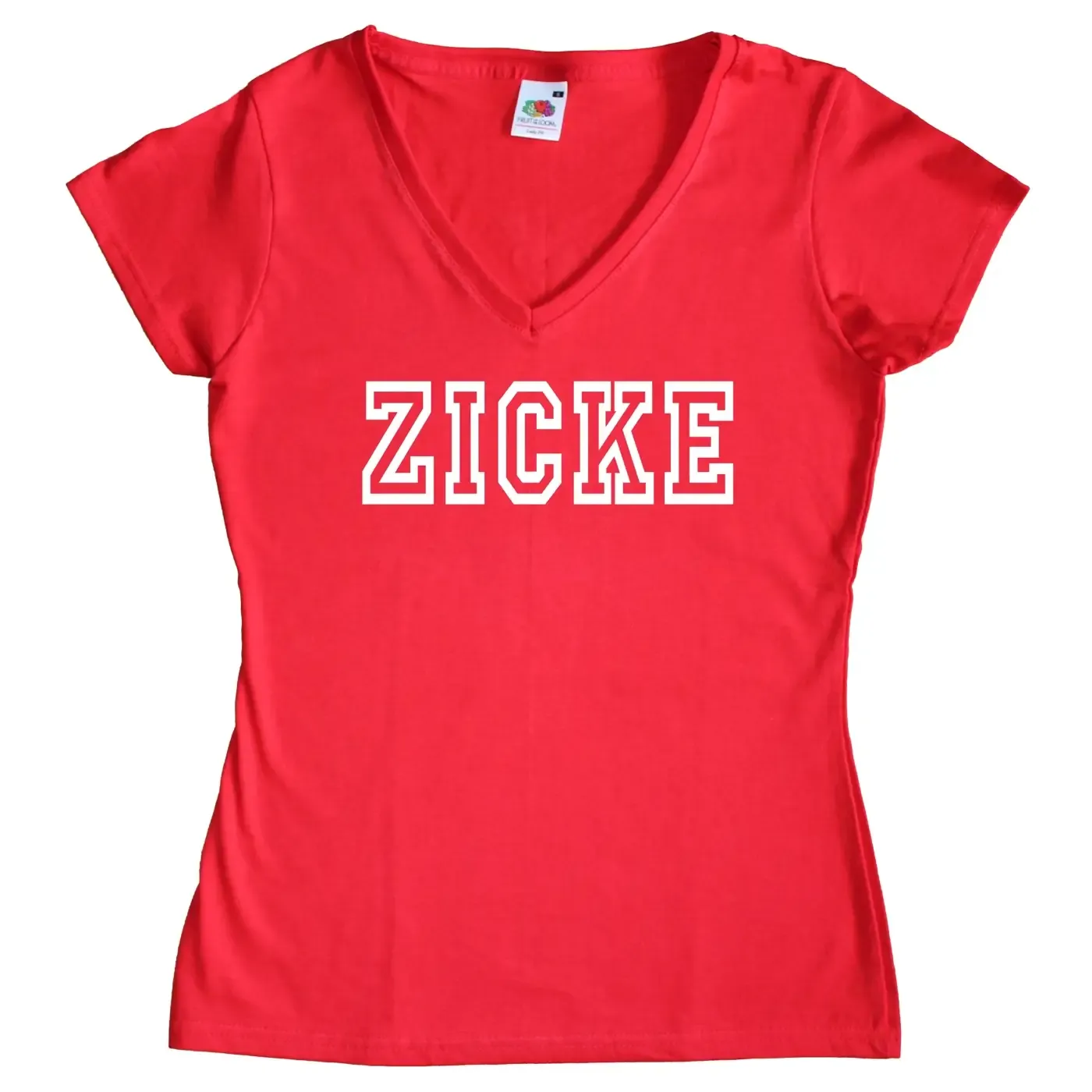 Damen TShirt mit Druck Zicke