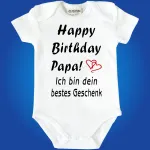 Baby‑Body Geburtstags‑Edition – Happy Birthday Mama, Papa, Oma, Opa, uvm.