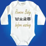 Baby-Body - Witzig - Remove Baby before washing
