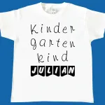 Kinder T-Shirt - Kindergartenkind Kita mit Wunschname