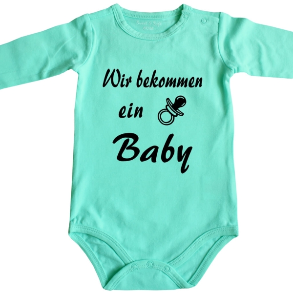 Bio Baby-Body - Wir bekommen ein Baby