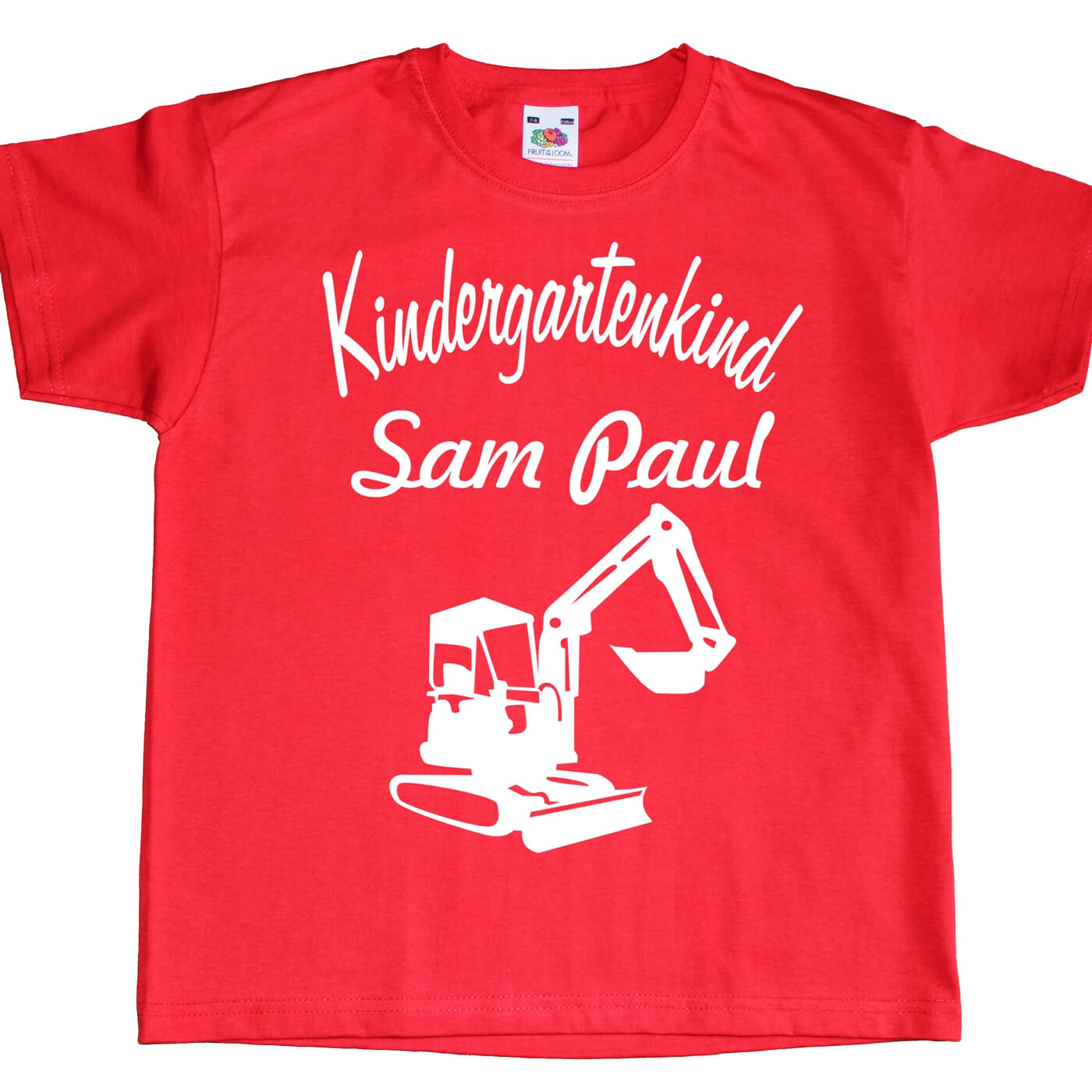Fun Kinder T-Shirt F140K 61-033-0 Kindergartenkind Kindergarten Name frei 